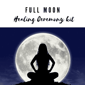 full moon healing ceremony bag