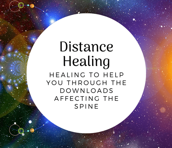 Healing Mediation to Assist with the Downloads Affecting the Spine